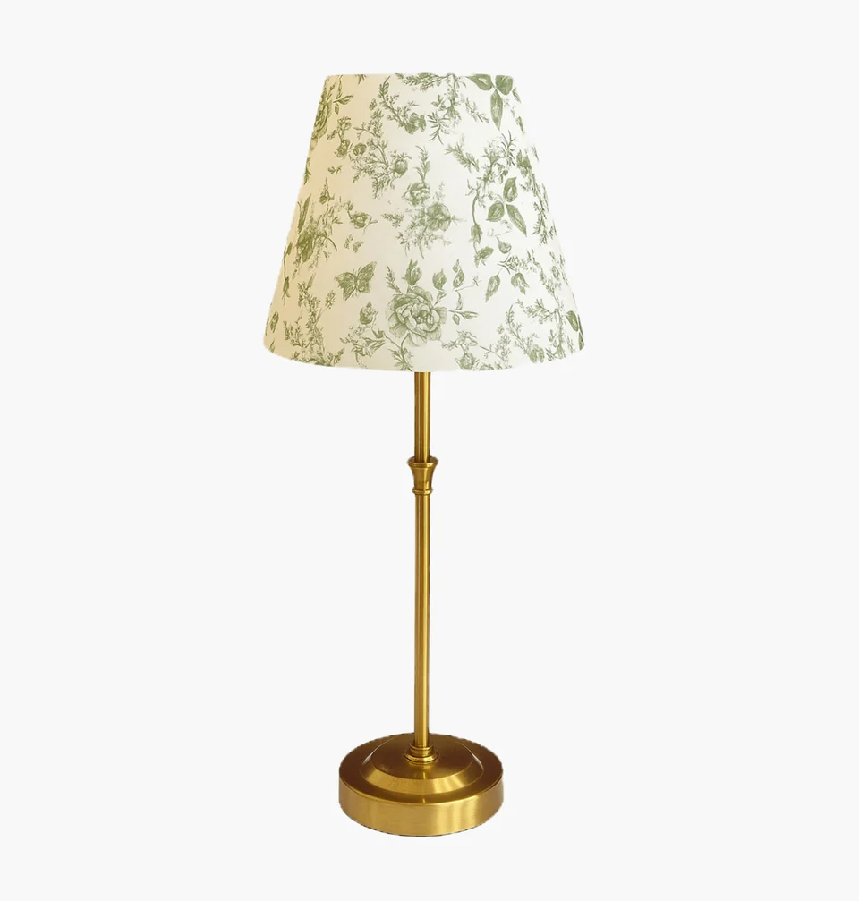 Jardin Botanique Shade lamp available for elegant wedding décor and premium event rentals.