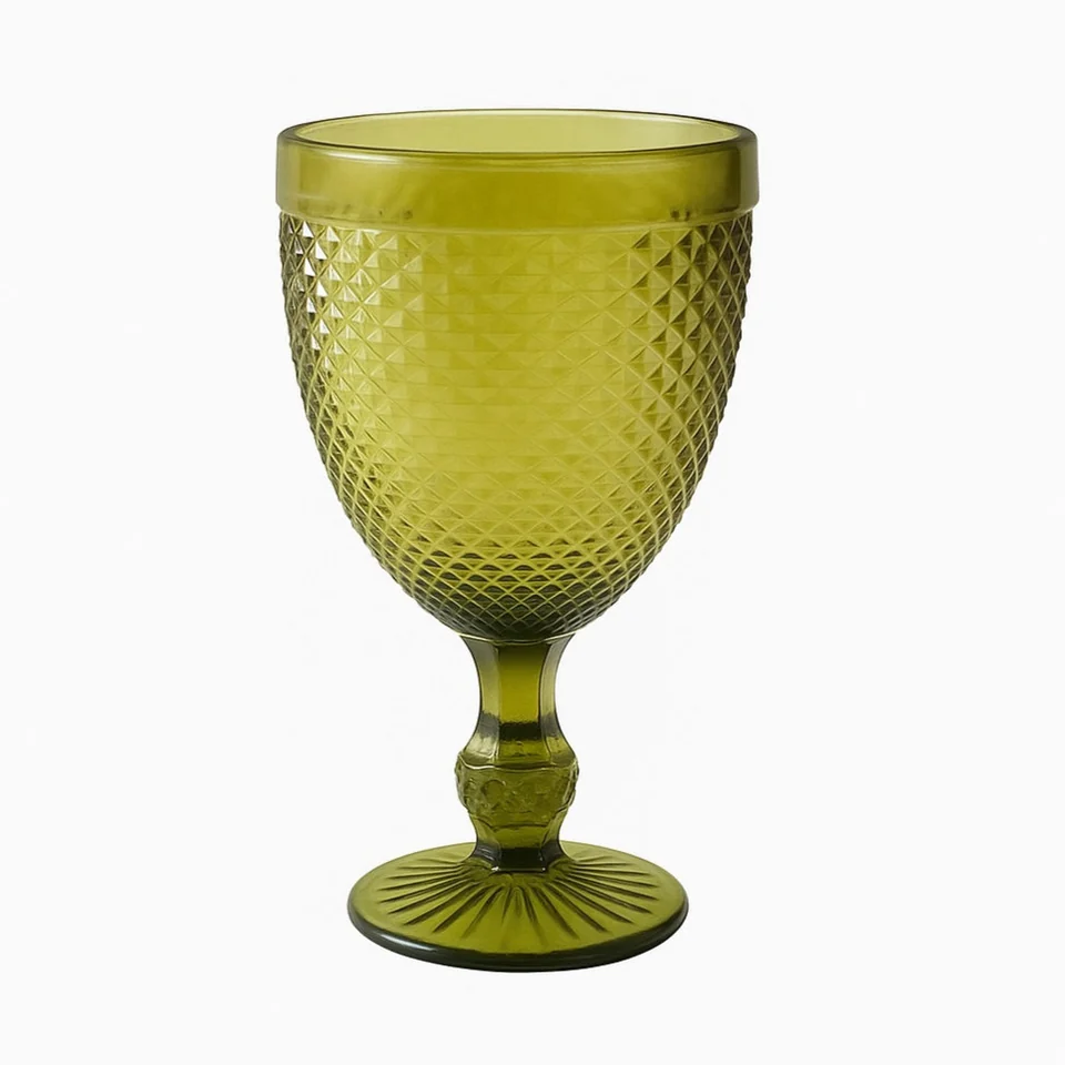 The Goblet - Green glassware